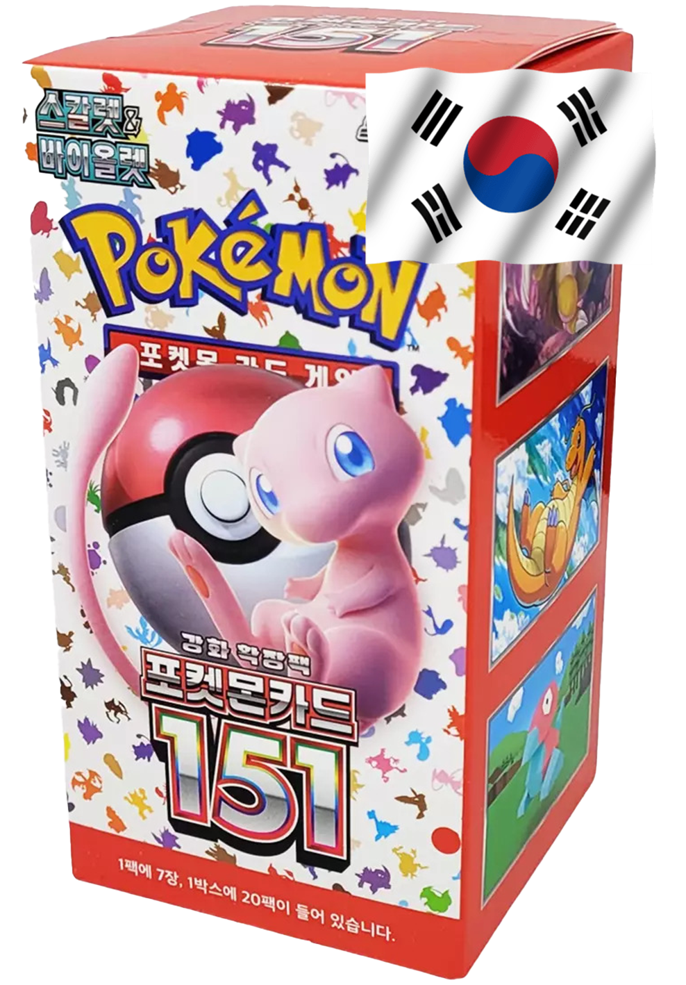 Pokémon - Scarlet & Violet - 151 (SV2a) Booster Box (Coreano)