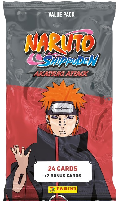 Panini Naruto Shippuden - Akatsuki Attack TCC - Fat Pack - Booster