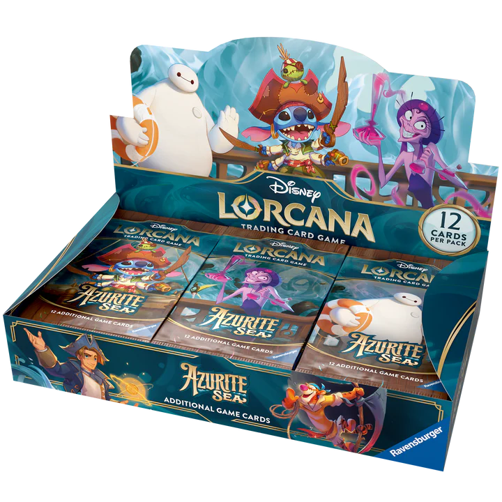 Lorcana TCG - Azurite Sea - Booster Box (24 Packs)