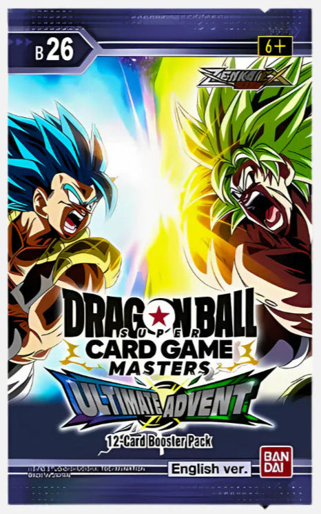 Dragon Ball Super Card Game - Masters Zenkai Series - B26 - Ultimate Advent - Booster Box