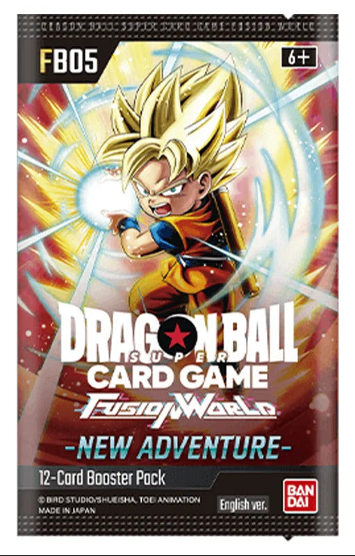 Dragon Ball Super Card Game - Fusion World - FB05 - New Adventure - Booster Box