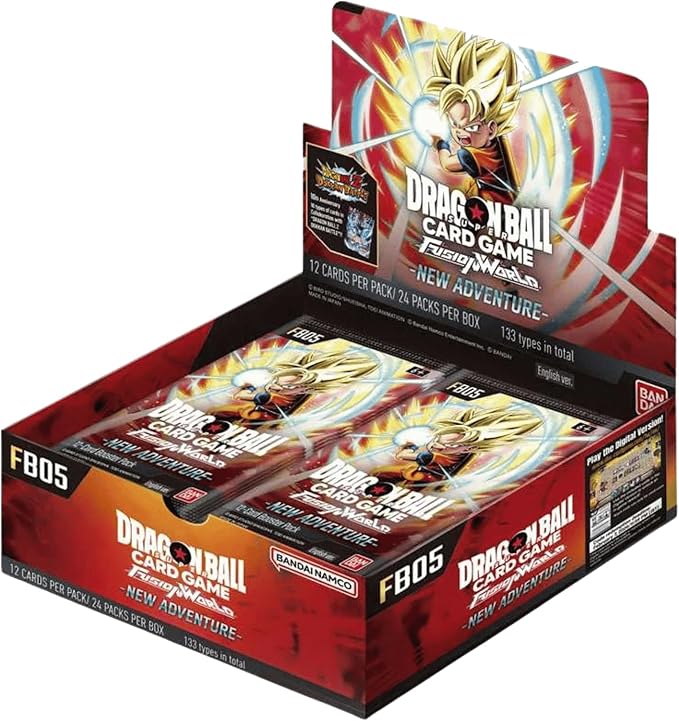 Dragon Ball Super Card Game - Fusion World - FB05 - New Adventure - Booster Box