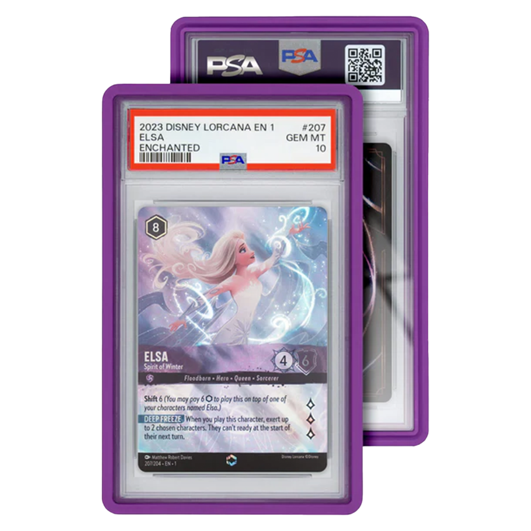 Graded Card Protector - Purple