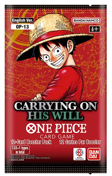 One Piece - Carrying On His Will (OP-13) - Booster Box