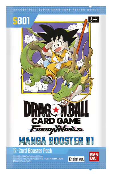 Dragon Ball Super Card Game - Fusion World - SB01 - Manga Booster - Booster Box
