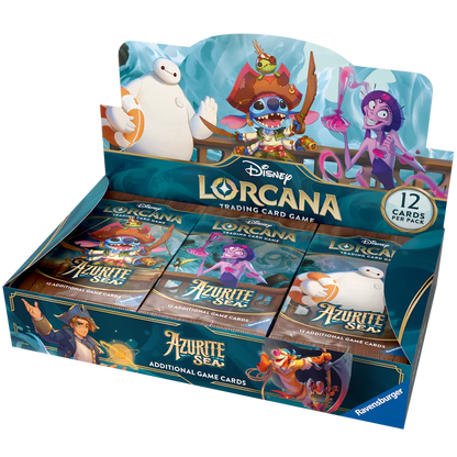Lorcana TCG - Azurite Sea - Booster Box (24 Packs)