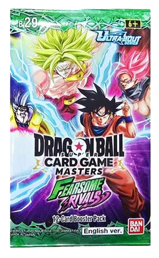 Dragon Ball Super CG Masters - Fearsome Rivals (B29) - Booster Box