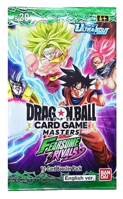 Dragon Ball Super CG Masters - Fearsome Rivals (B29) - Booster Box