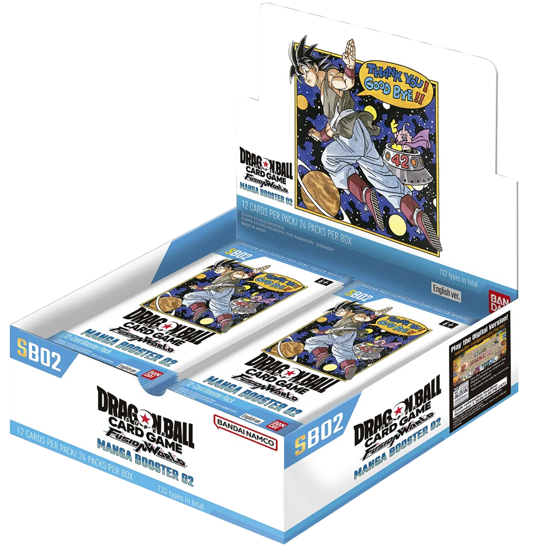 Dragon Ball Super CG Fusion World - Manga Booster (SB02) - Booster Box