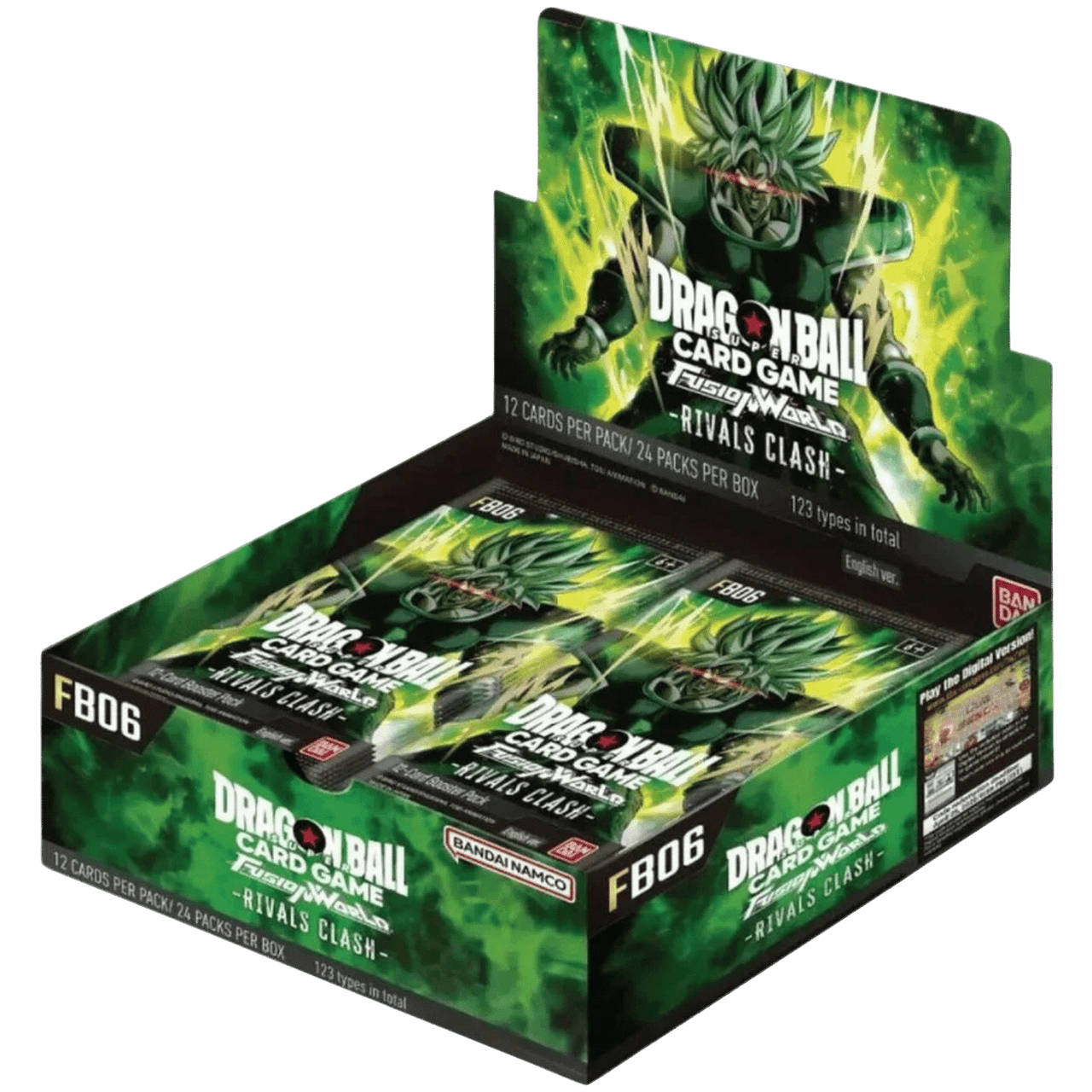 Dragon Ball Super Card Game - Fusion World - FB06 - Rivals Clash - Booster Box