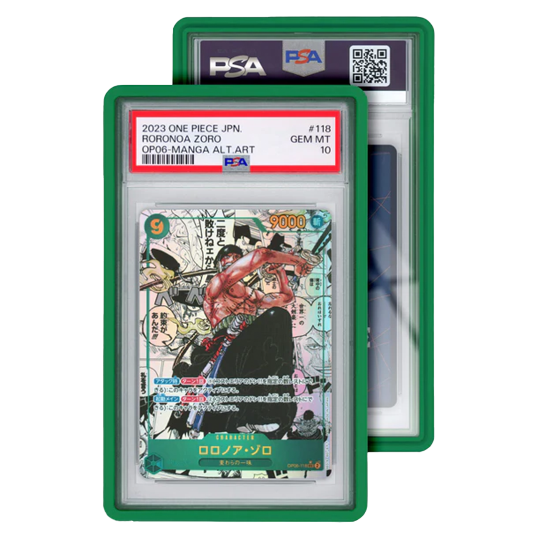 Graded Card Protector - Green