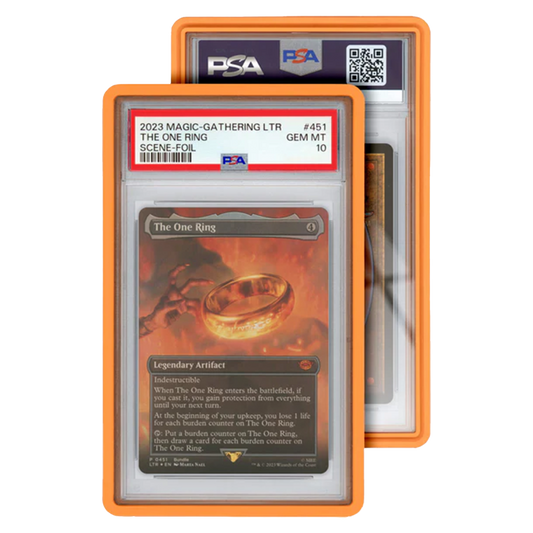 Graded Card Protector - Orange
