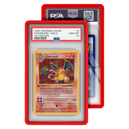 Graded Card Protector - Red