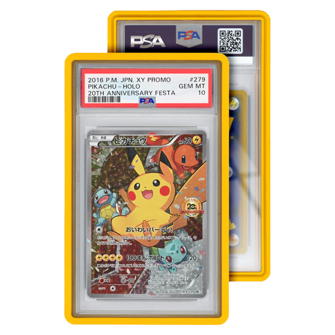Graded Card Protector - Yellow