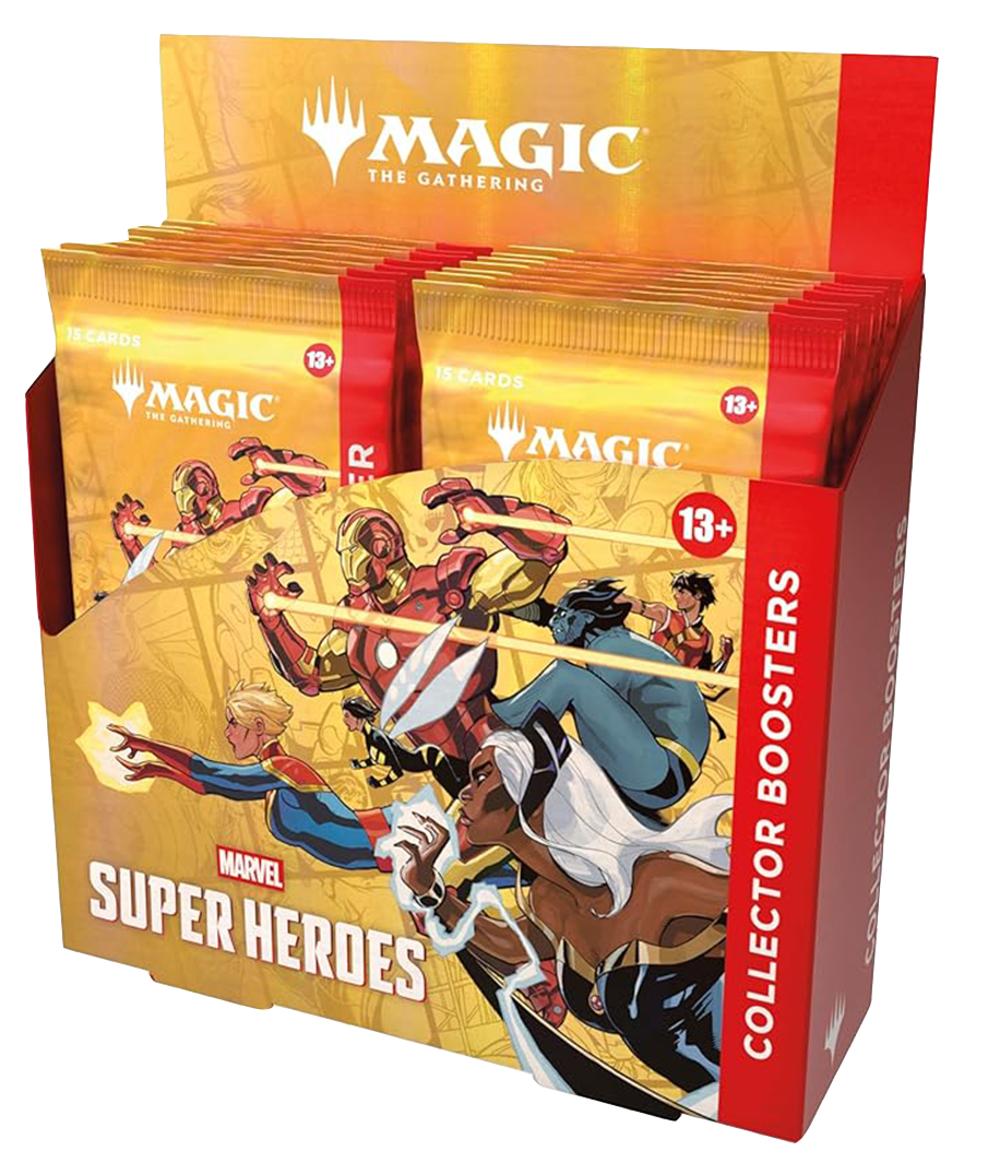 Magic The Gathering - Marvel Super Heroes - Collector Booster Box (PRÉ-VENDA)