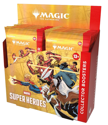 Magic The Gathering - Marvel Super Heroes - Collector Booster Box (PRÉ-VENDA)