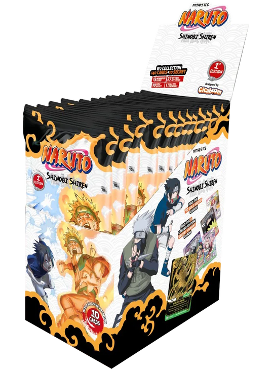 Naruto Mythos TCG - Set 02 - Shinobi Shiren - Booster Box (1st Edition)