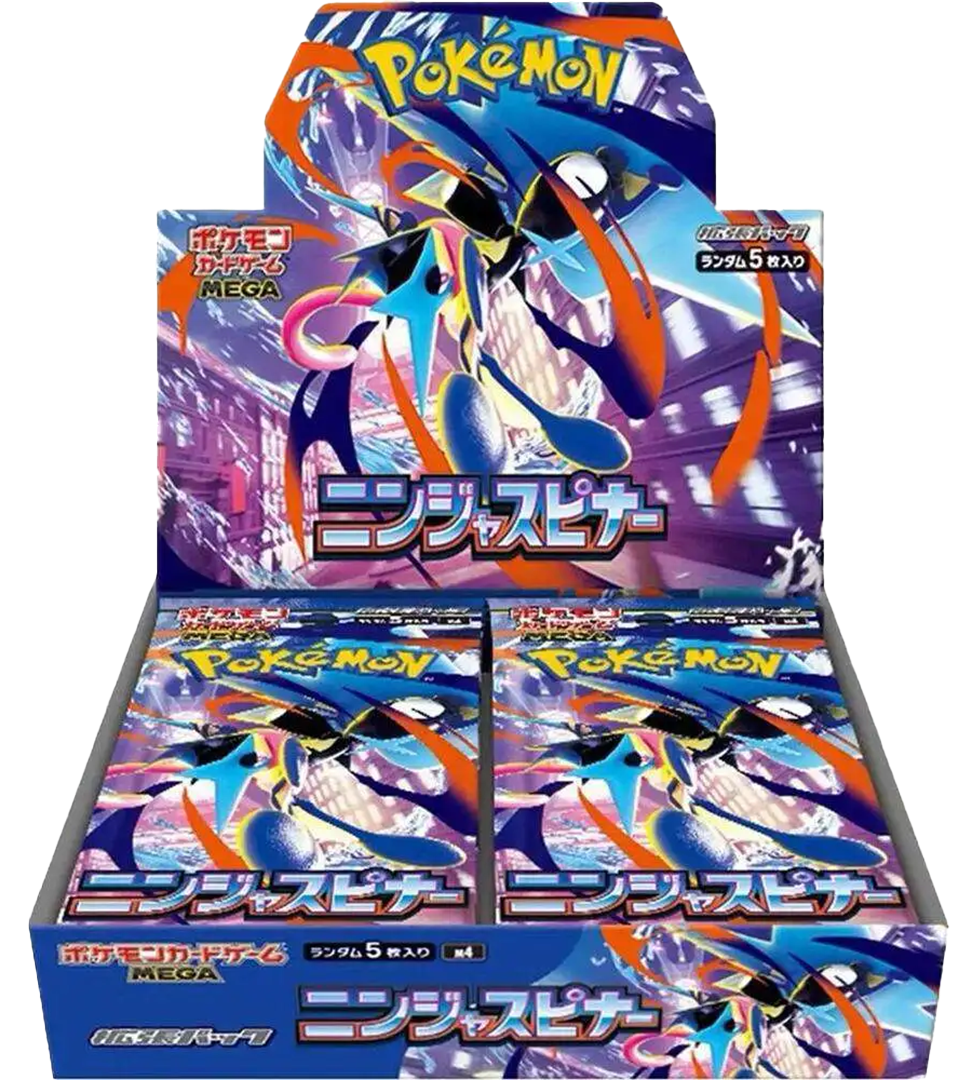 Pokémon - Mega Evolution - Ninja Spinner - Booster Box