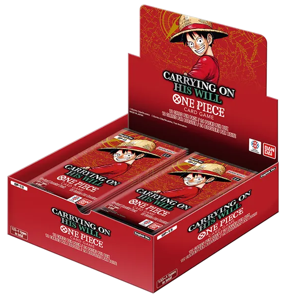 One Piece - Carrying On His Will (OP-13) - Booster Box