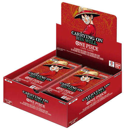 One Piece - Carrying On His Will (OP-13) - Booster Box