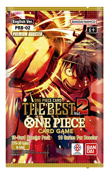 One Piece TCG - One Piece Card The Best Vol.2 (PRB-02) - Premium Booster