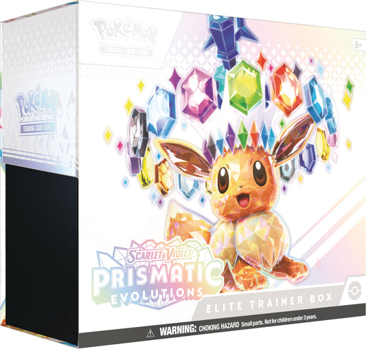 Pokémon - Scarlet & Violet - Prismatic Evolutions (SV08.5)- Elite Trainer Box (1 POR CLIENTE)