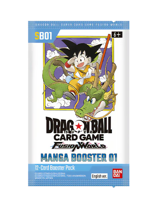 Dragon Ball Super Card Game - Fusion World - SB01 - Manga Booster - Booster