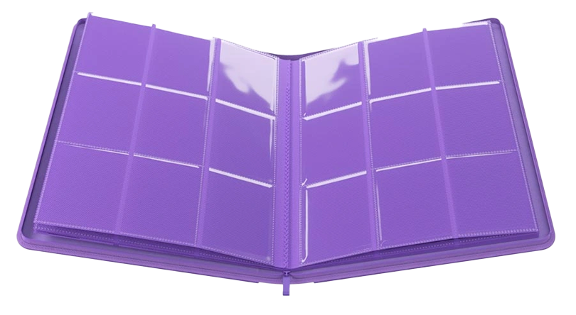 Gamegenic ZIP-UP ALBUM 18-POCKET - Purple