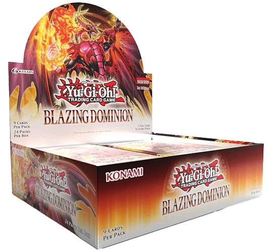 Yu-Gi-Oh! - Blazing Dominion - Booster Box (1st Edition)