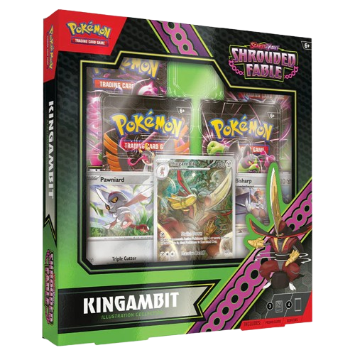 Pokémon - Scarlet & Violet - Shrouded Fable - Kingambit Illustration Collection Box